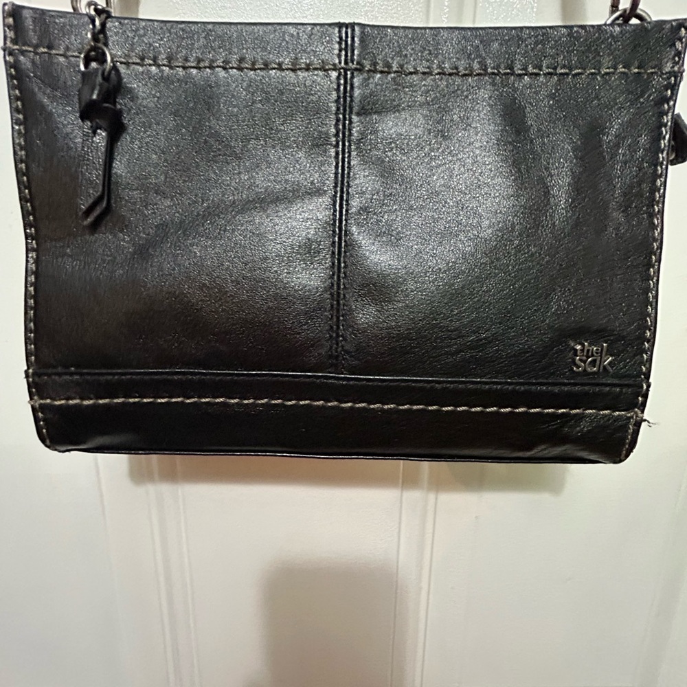 The Sak Black Leather Handbag